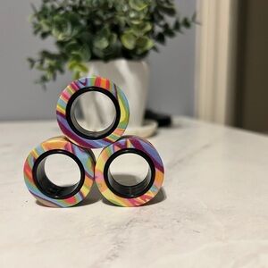 Magnetic Fidget Spinner Rings